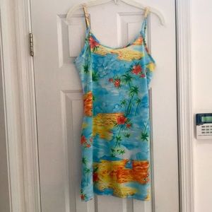 Hawaiian beach coverup